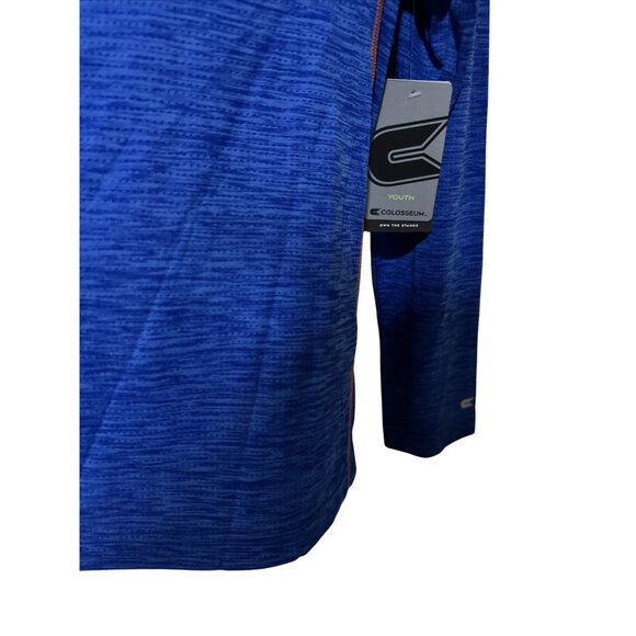 NEW Boise State BSU Broncos Colosseum  Blue Crew Neck Tee Shirt Youth M 12-14 - Picture 4 of 9